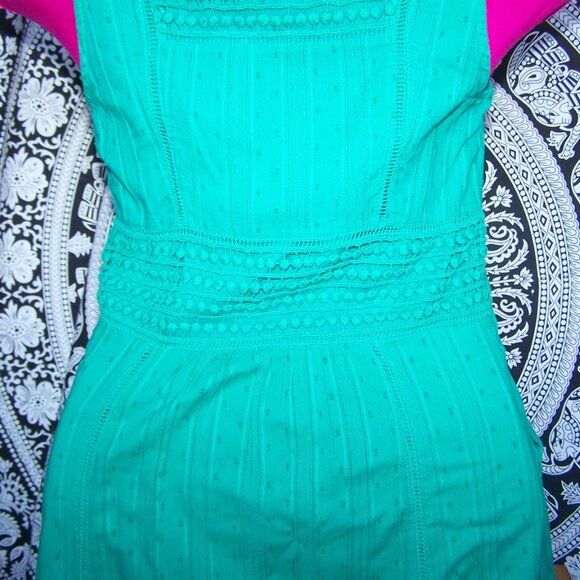 Maeve Anthropologie Sleeveless Button Down Dress Sz 4 - Picture 11 of 13